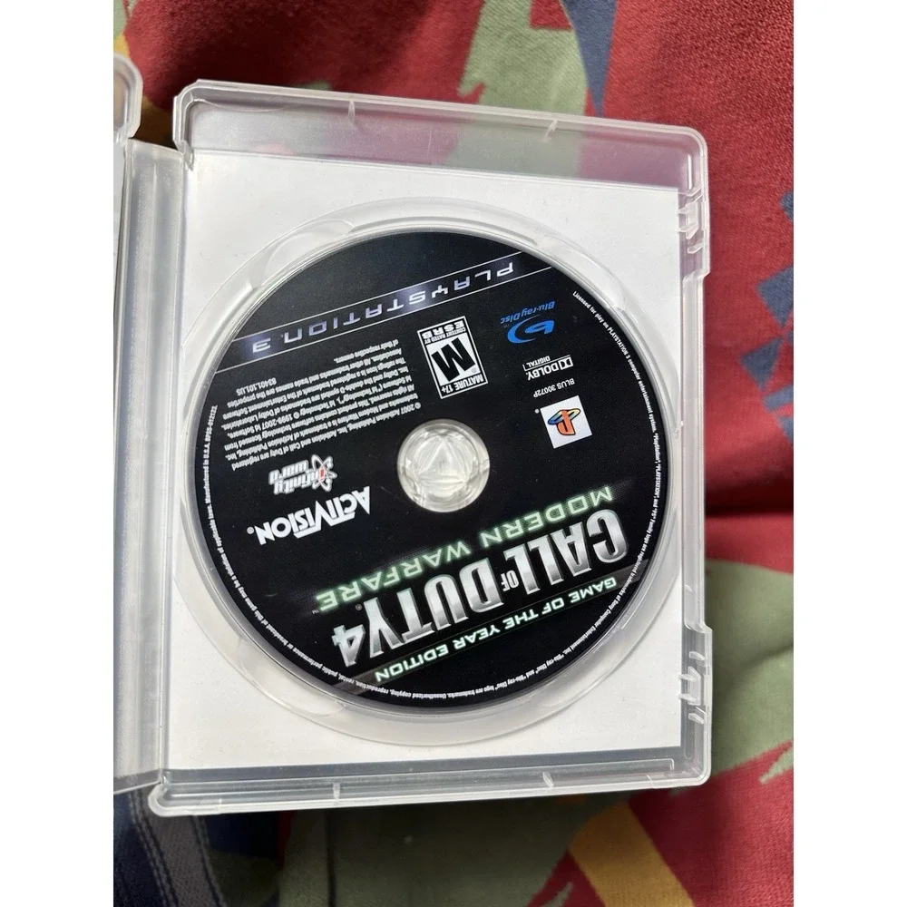 Call of Duty 4: Modern Warfare PS3 (Sony PlayStation 3, 2007) CIB